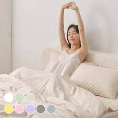 아망떼 수퍼코튼 60수 고밀도 순면 홑겹/누빔이불커버 SS/Q 8color