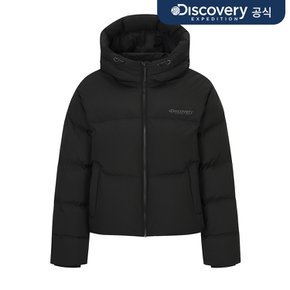 여성 올리아 글로우 다운 숏패딩 (BLACK)
