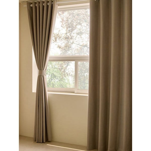 소르르 방염 암막커튼 삼중직 양면 방한 방풍 난방유지 사계절 아일렛 4size 5color