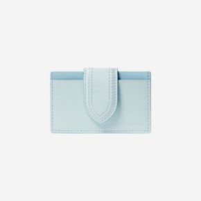 자크뮈스 르 포르테 카르트 밤비노 플랩 코인 퍼스 라이트 블루 Jacquemus Le Porte Carte Bambi