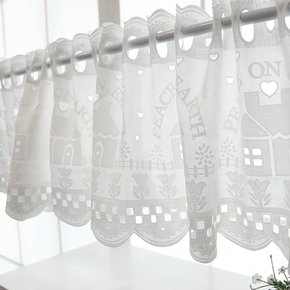 블레스 바란스 주방커튼 K50 500x43+커튼봉