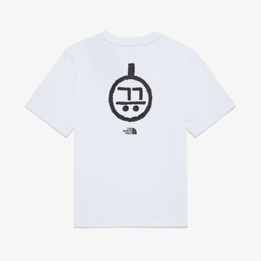 노스페이스키즈 NT7UR28S 키즈 TNF 한글 반팔 라운드티 KS TNF HANGEUL S/S R/TEE 1