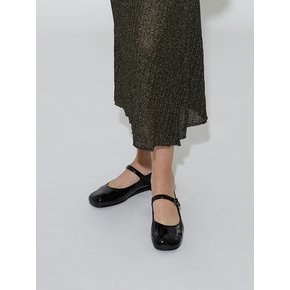 Lua Mary Jane Flats Black