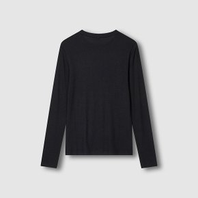 여 발열온감 소프트 립 긴팔 티셔츠 J115401005099