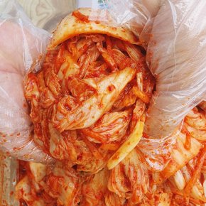 마을식품 국내제조 썰은맛김치 10kg HACCP 인증 익지않은 맛있게 매콤