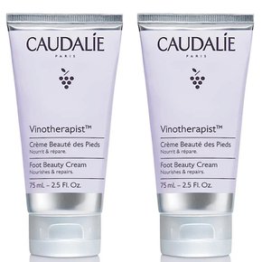 꼬달리 비노테라피스트 풋 크림 Caudalie Vinotherapist Foot Beauty Cream 75ml 2개