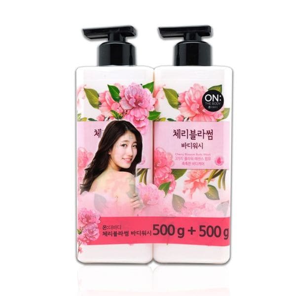 체리블라썸 차 선물세트 온더 바디워시 500ml+500ml