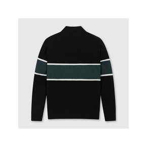 (남성) Half Zip Border Pullover G4WAW26201BKX