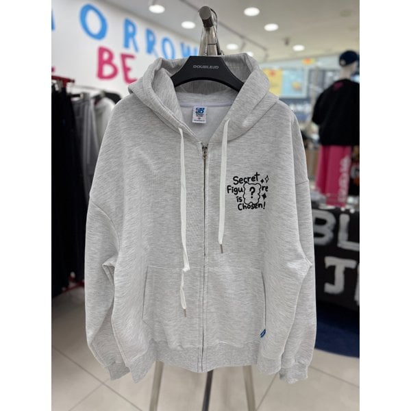 [여주점] 남여공용, 랜덤피규어, 부클베어오버핏후드집업,라이트그레이JGZK40903