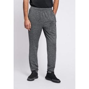 3725925 Hummel LASTON TAPERED - Tracksuit bottoms dark grey melange