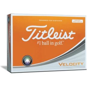 일본 타이틀리스트 골프공 Titleist Velocity ゴルフボール 1ダース 1506742