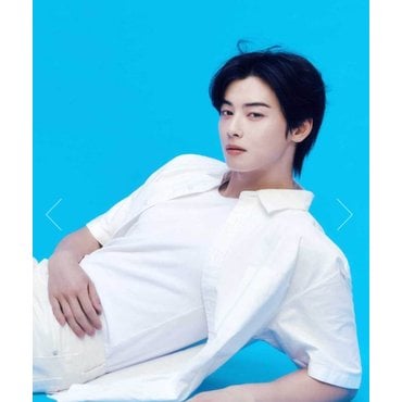 지오다노 NEW 차은우 옥스포드 반팔 셔츠 044510