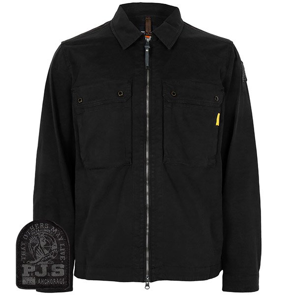 [부산점] 25FW 블랙 텔 오버 셔츠 자켓 TEL PMOSCL08 0541