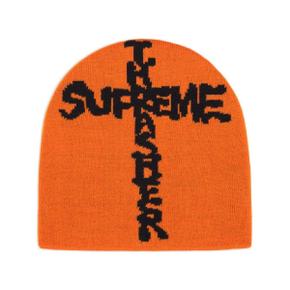 24 FW Supreme 슈프림 X 트래셔 로고 인타르시아 비니 SU663 TP430746862