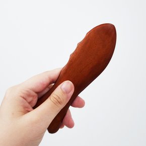 옻칠 나무 괄사 지압기 마사지기 D타입 손 발 지압봉
