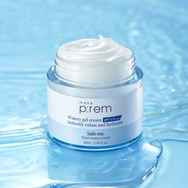 세이프 미 워터리 크림 80ml+(랜덤)크림 10ml 2개
