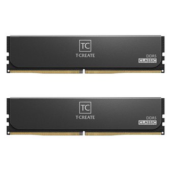 팀그룹 [서린공식] TEAMGROUP T-CREATE DDR5-6000 CL48 CLASSIC 패키지 32GB(16Gx2)