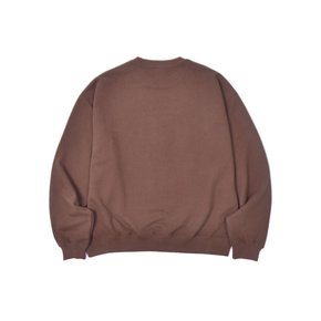 HOTDOG Logo Creawneck - Brown