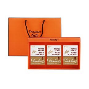 맥주효모 비오틴 판토텐산 30포 x3박스 선물세트