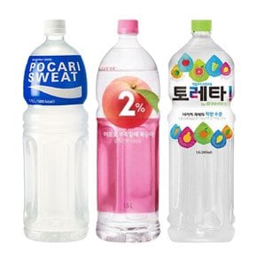 [한번에먹자] 포카리스웨트 1.5L 2페트 + 이프로부족할때 1.5L 2페트 +