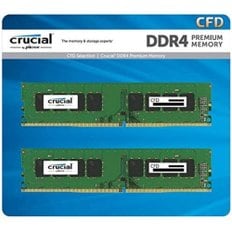 CFD 크루셜 바이 마이크론 DDR4-3200 (PC4-25600) 288핀 DIMM W4U3200CM-8GQ 판매용 데스크탑 PC