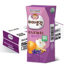 파스퇴르아이생각 100%유기농주스배도라지125ml(24팩)