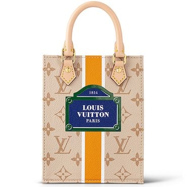 LOUIS VUITTON 25 SS 루이비통 Petit Sac Plat 쁘띠삭플랫 스트리트 사인 숄더백