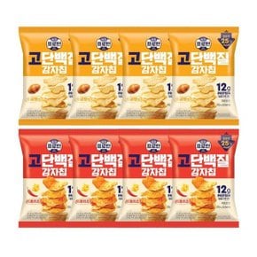 이지프로틴 고단백질 감자칩 소금빵맛 50g x4개 + 매콤치즈맛 50g x4...