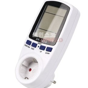 SKM 소비전력계 SK-302G/전기요금측정기 적산전력계-WFG3GDI