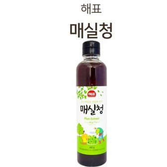  해표 국산매실로만든 매실청 요리매실액 650g