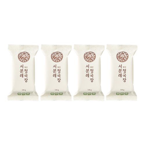 서분례 명인 청국장 110g 4팩