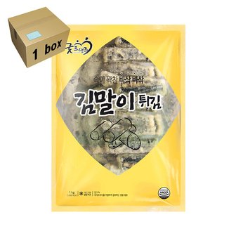  굿프랜즈 김말이튀김(중 25g) 1box (1kg x10)