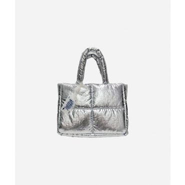 리움 스토어 2024 드림 스크린 실버 패딩 미니백 2024 Dream Screen Silver Padded Bag