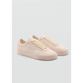 망고(MANGO) 망고 캔버스 스니커즈 77090332 BEIGE