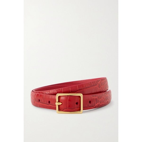 앤더슨스 크로크 이펙트 가죽 벨트 46376663162988368