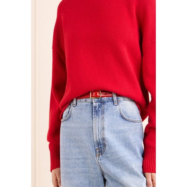 앤더슨스 크로크 이펙트 가죽 벨트 46376663162988368