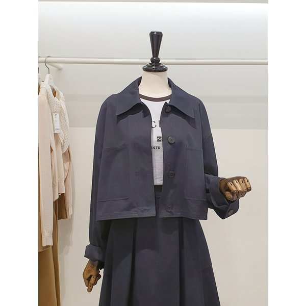 [파주점] 쥬크 주크  루즈핏 아웃포켓 숏 자켓​ V262MSF934