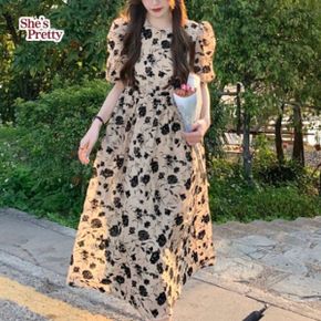 카포네플라워퍼프원피스_P339636519