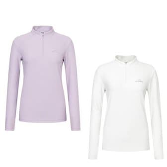 아이더 [부산점] PERFORMANCE β 조직물 긴팔짚업 티셔츠 DWP25202