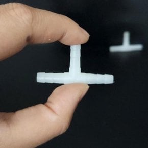 T자 수족관 에어호스 연결 어항 호스 연결관