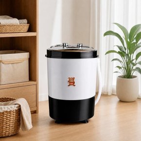 대웅 파워 미니 세탁기 골드 아기곰 3kg(HS-MW3150) HS-MW3150G