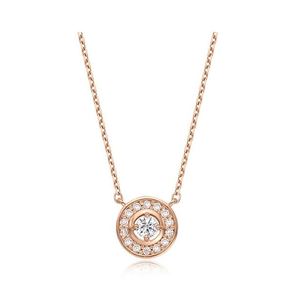 서클 듀 실버핑크 목걸이 TNSSVP11959S