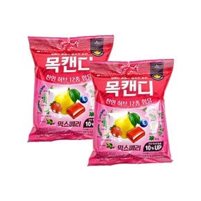 롯데웰푸드 믹스베리 목캔디 217g x 2개 / 대용량
