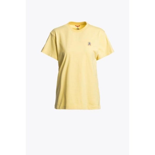 26SS 파라점퍼스 반팔 티셔츠 26SSPWTSER33282 SUNBEAM YELLOW DOM