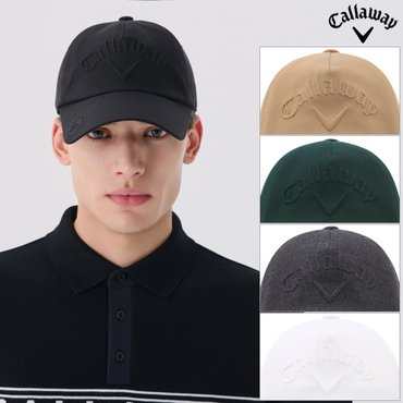 캘러웨이 남성 BI 엠보 로고 볼캡(CMAC24X501)