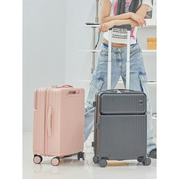 르롱디 소피아 앞포켓 TSA락 여행용 PC 20인치 캐리어