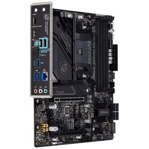 ASRock B550M PG Riptide AMD Ryzen 5000 CPU (Soket AM4) B550M MicroATX 마더보드 시리즈 대응