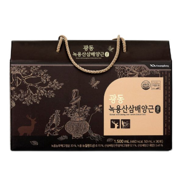 [광동] 녹용산삼배양근 골드 (50ml×30포)