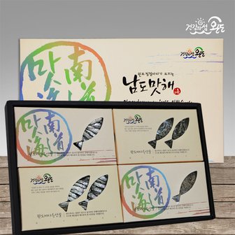  남도맛해 청정5호 멸치선물세트 대멸치150g+중멸치150g+소멸치200g+잔멸치250g