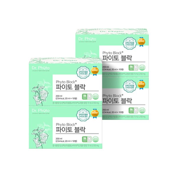 [J]닥터파이토 삼백초 추출물 파이토블락 4박스(40회분)